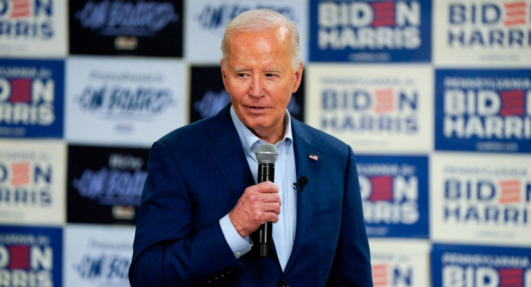 Joe Biden, presidente de Estados Unidos. Foto: Reuters