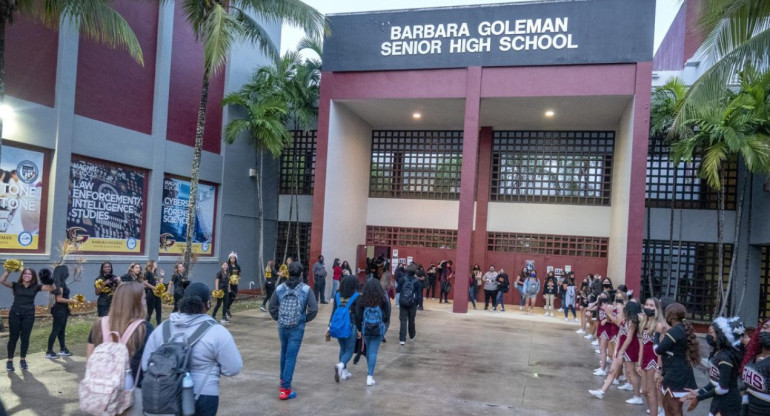 Escuela en Florida. Foto: EFE