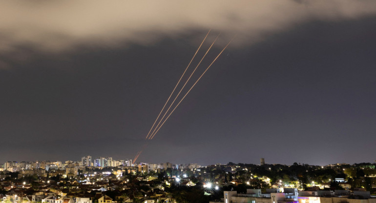 Bombardeos sobre Irán. Foto: REUTERS.