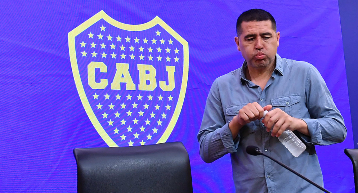 Juan Román Riquelme, Boca. Foto: NA