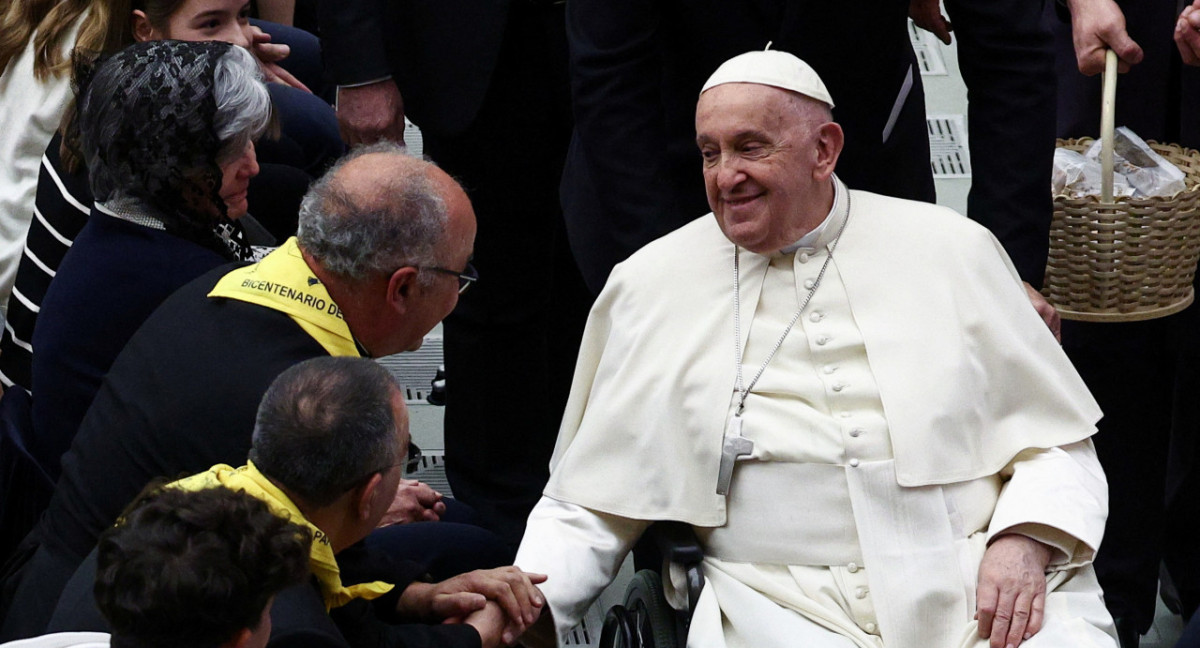 Papa Francisco en el Vaticano. Foto: REUTERS.