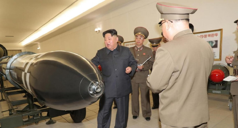 Kim Jong-un, Corea del Norte. Foto: EFE.