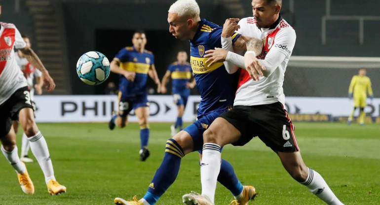 Superclásico, River vs Boca. Foto: NA