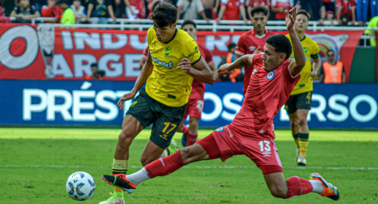 Argentinos Juniors vs Defensa y Justicia. Foto: NA