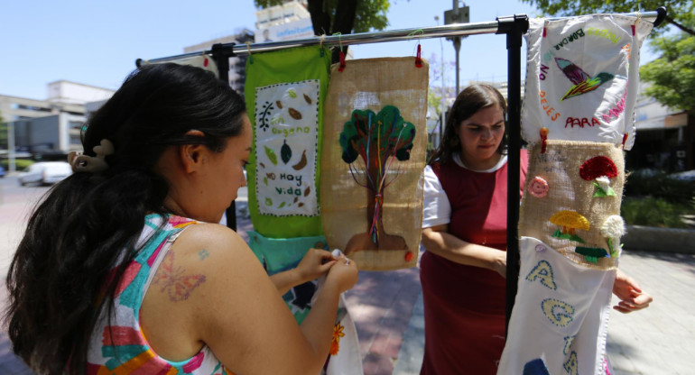 Jornada en México contra la moda rápida. Foto: EFE.