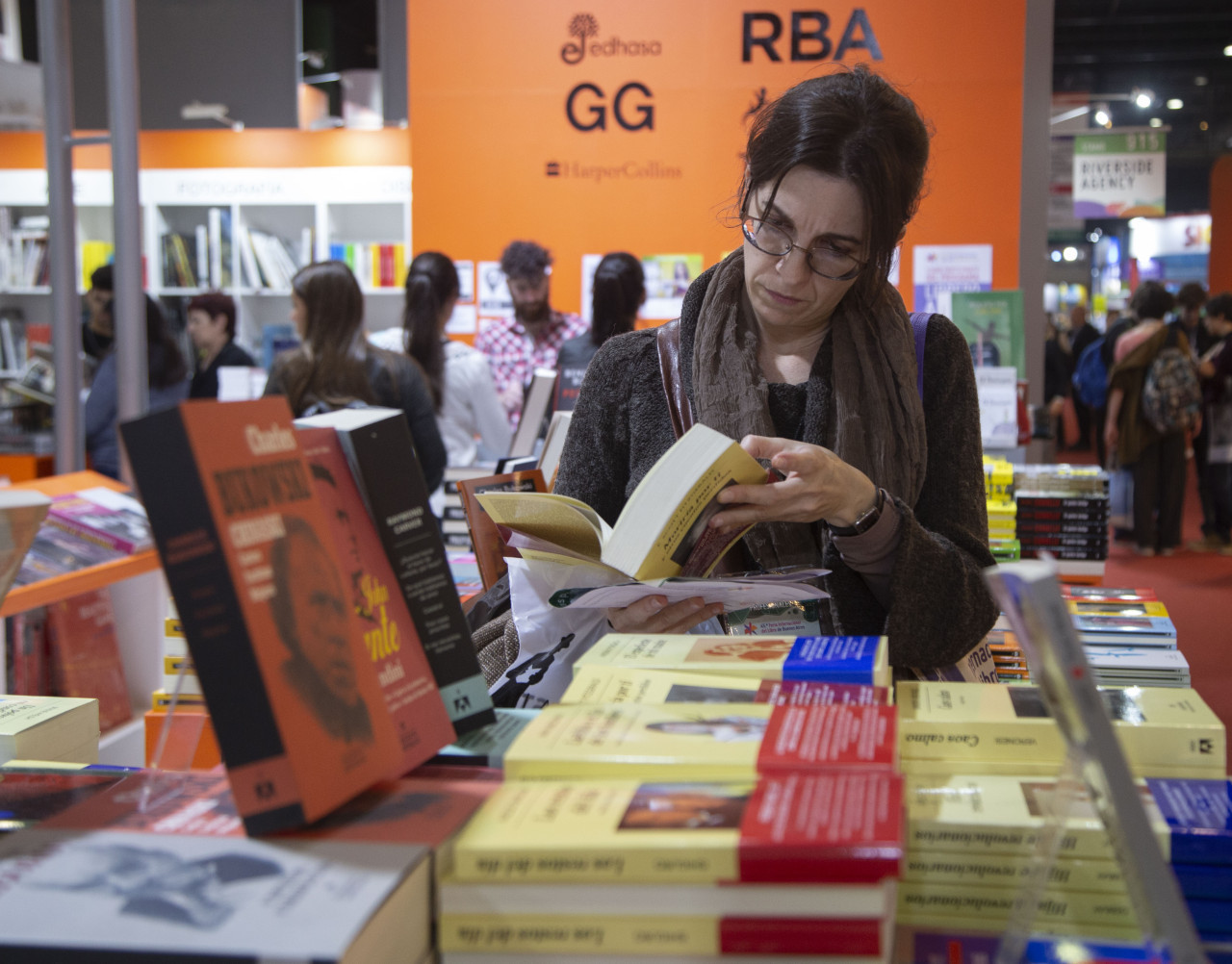 Feria del Libro. Foto: NA.