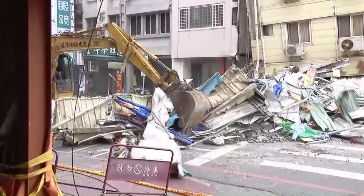 Terremoto en Taiwán. Foto: Reuters.