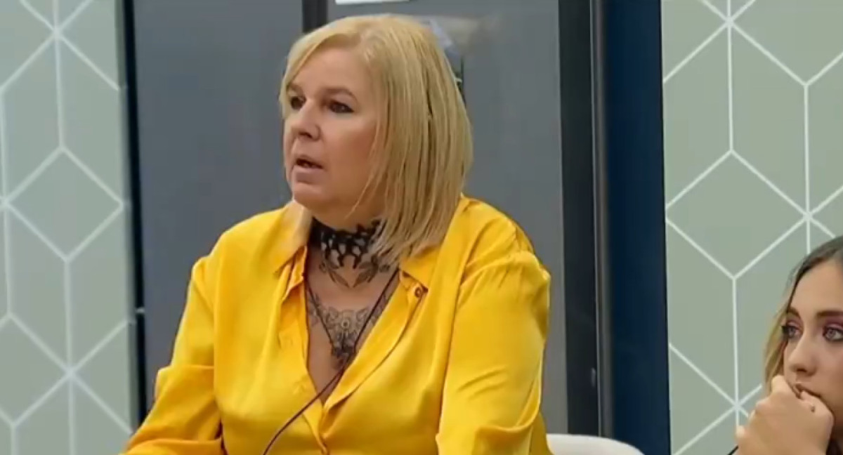 Virginia, participante de Gran Hermano. Foto captura Telefe.