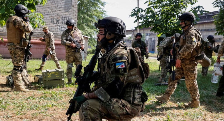 Ayuda militar. Foto: Reuters