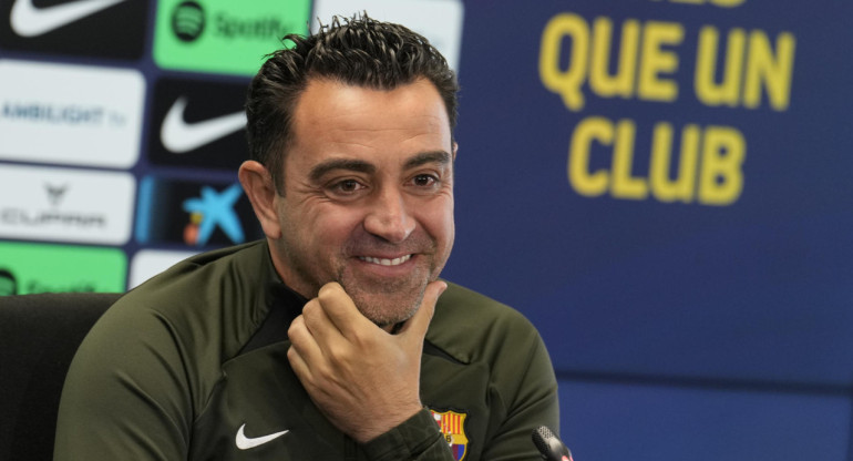 Xavi Hernández. Foto: EFE