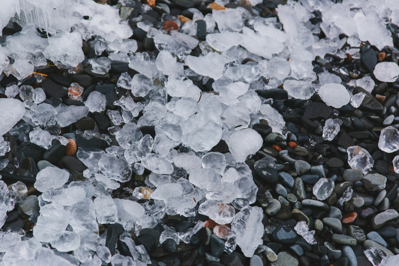 Granizo. Foto: Unsplash.