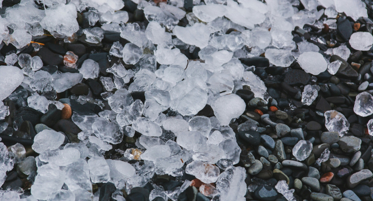 Granizo. Foto: Unsplash.