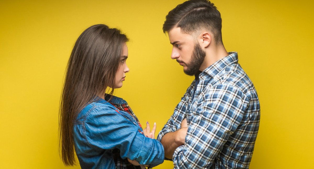 Pelea de pareja. Foto: Freepik