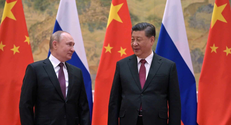 Putin y Xi Jinping. Foto: EFE