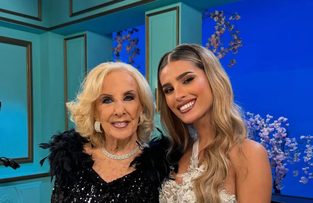 Julieta Poggio y Mirtha Legrand. Foto: Instagram/poggiojulieta