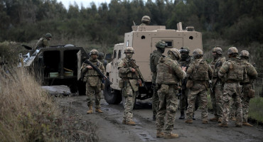 Carabineros Chile. Foto: EFE