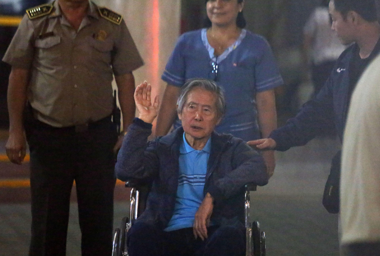 Alberto Fujimori. Foto: Reuters.