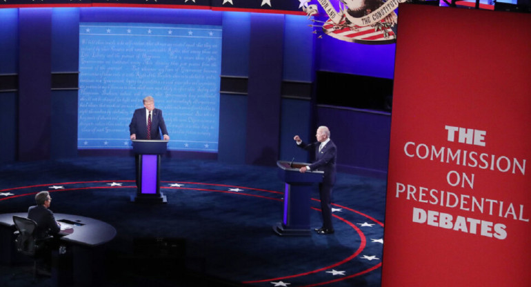 Donald Trump y Joe Biden. Foto: EFE.