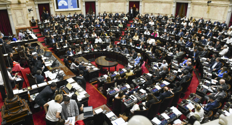 Cámara de Diputados. Foto: NA.