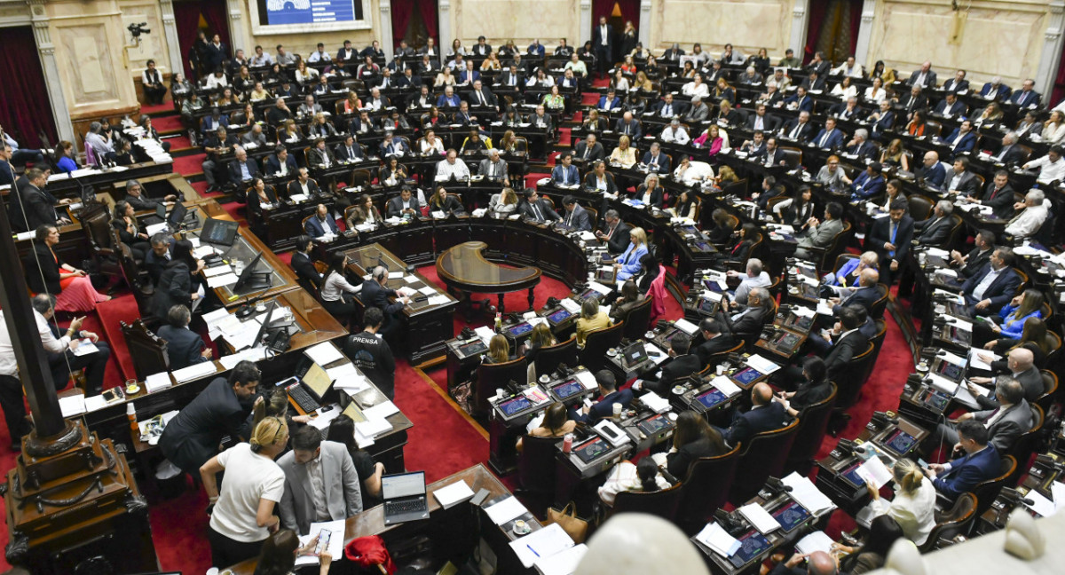 Cámara de Diputados. Foto: NA.