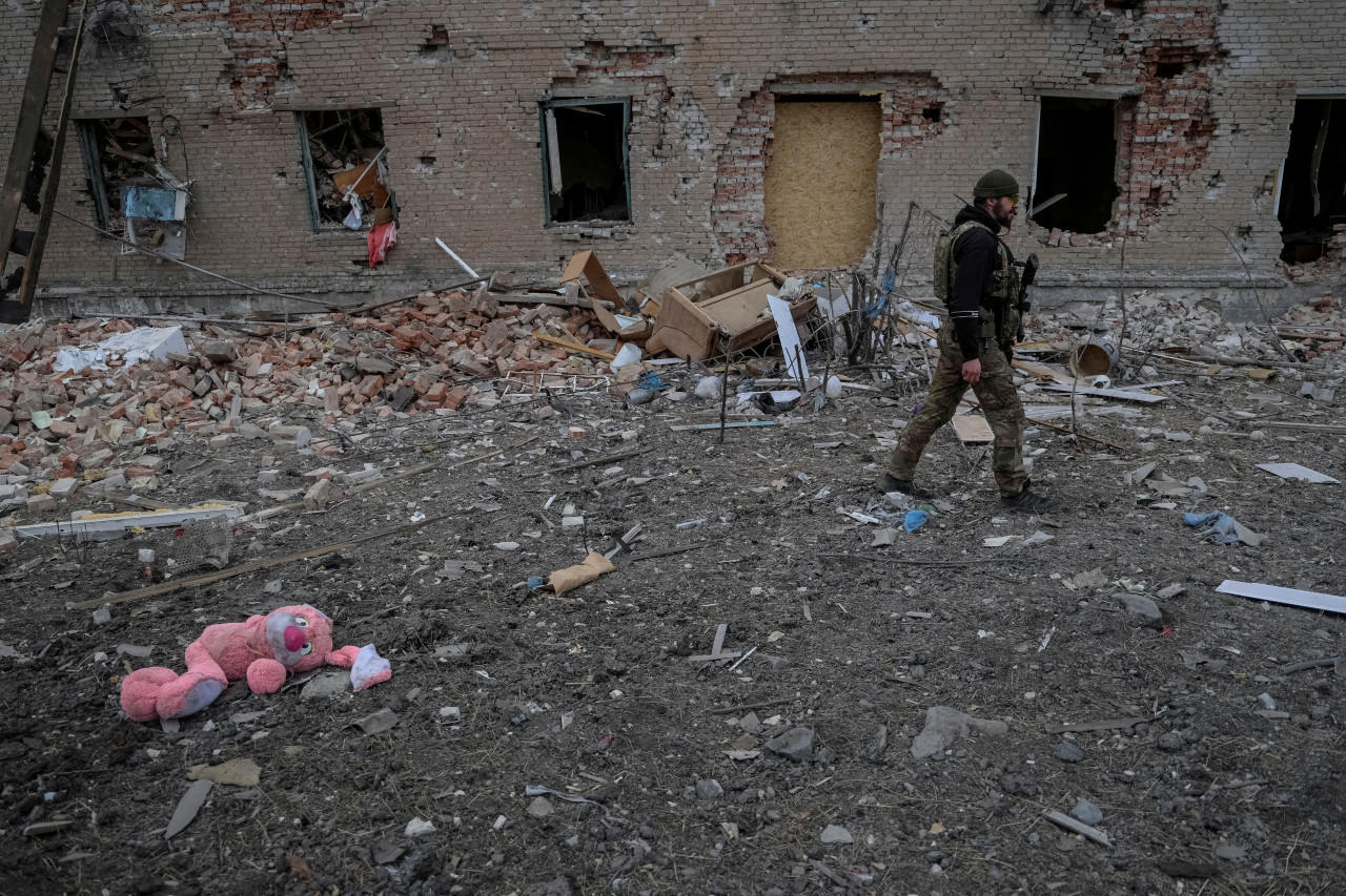 Ataque ruso a zona de Odesa. Foto: Reuters.