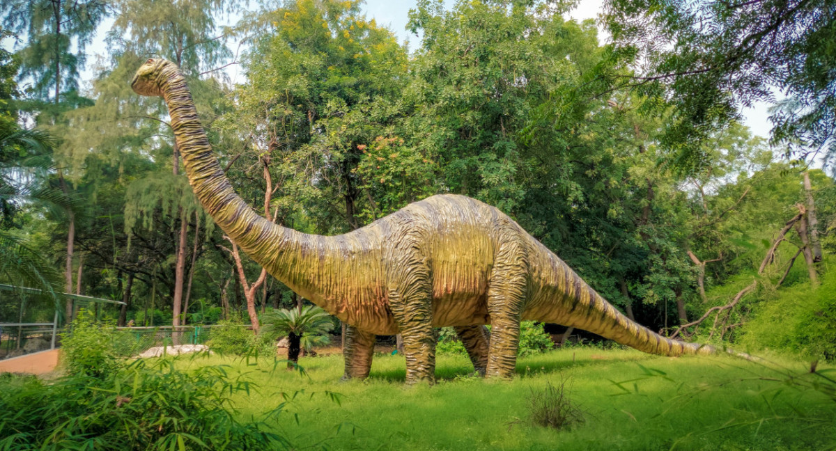 Dinosaurio. Foto: Unsplash.