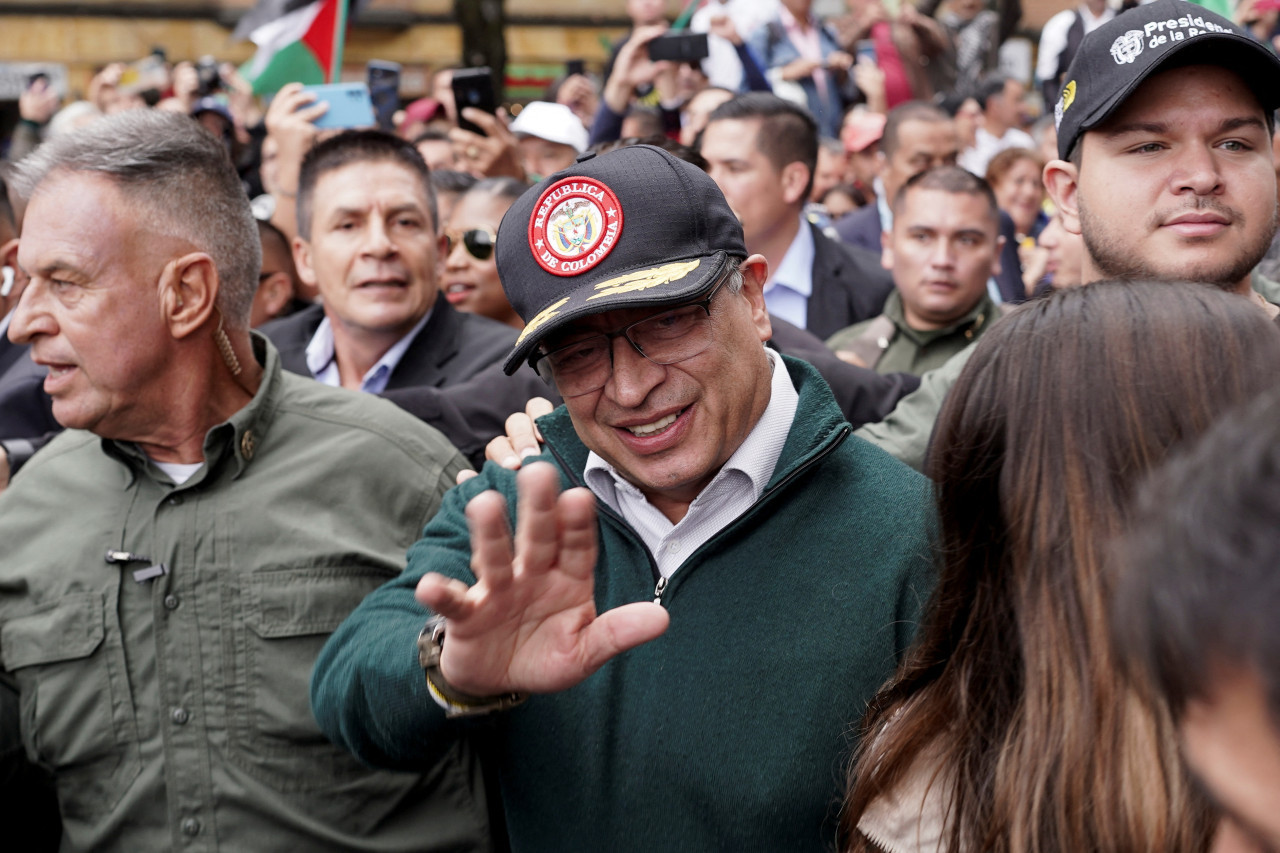 Petro Israel Colombia. Foto: Reuters