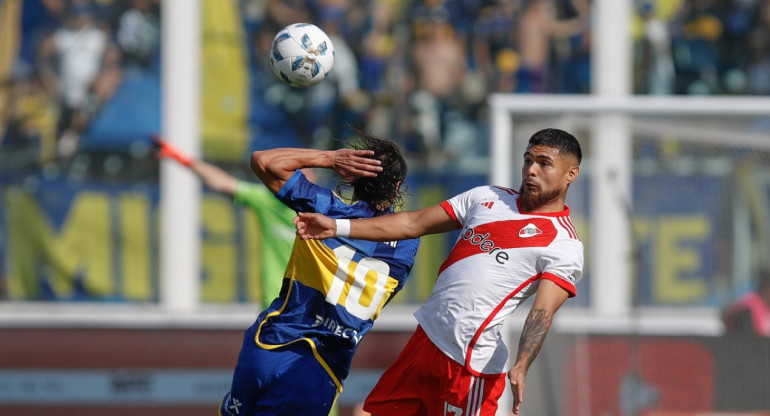 Boca Juniors vs. River Plate. Foto: NA.