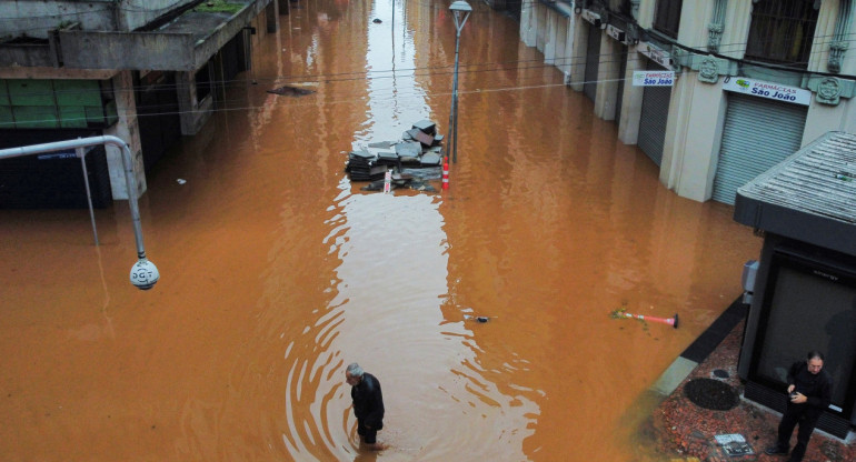 Inundaciones en Brasil. Foto: REUTERS.