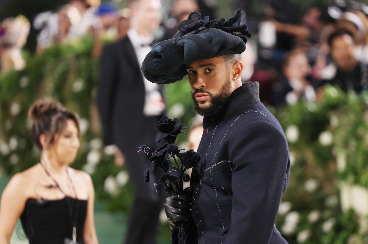 Bad Bunny Met Gala. Foto: Reuters.