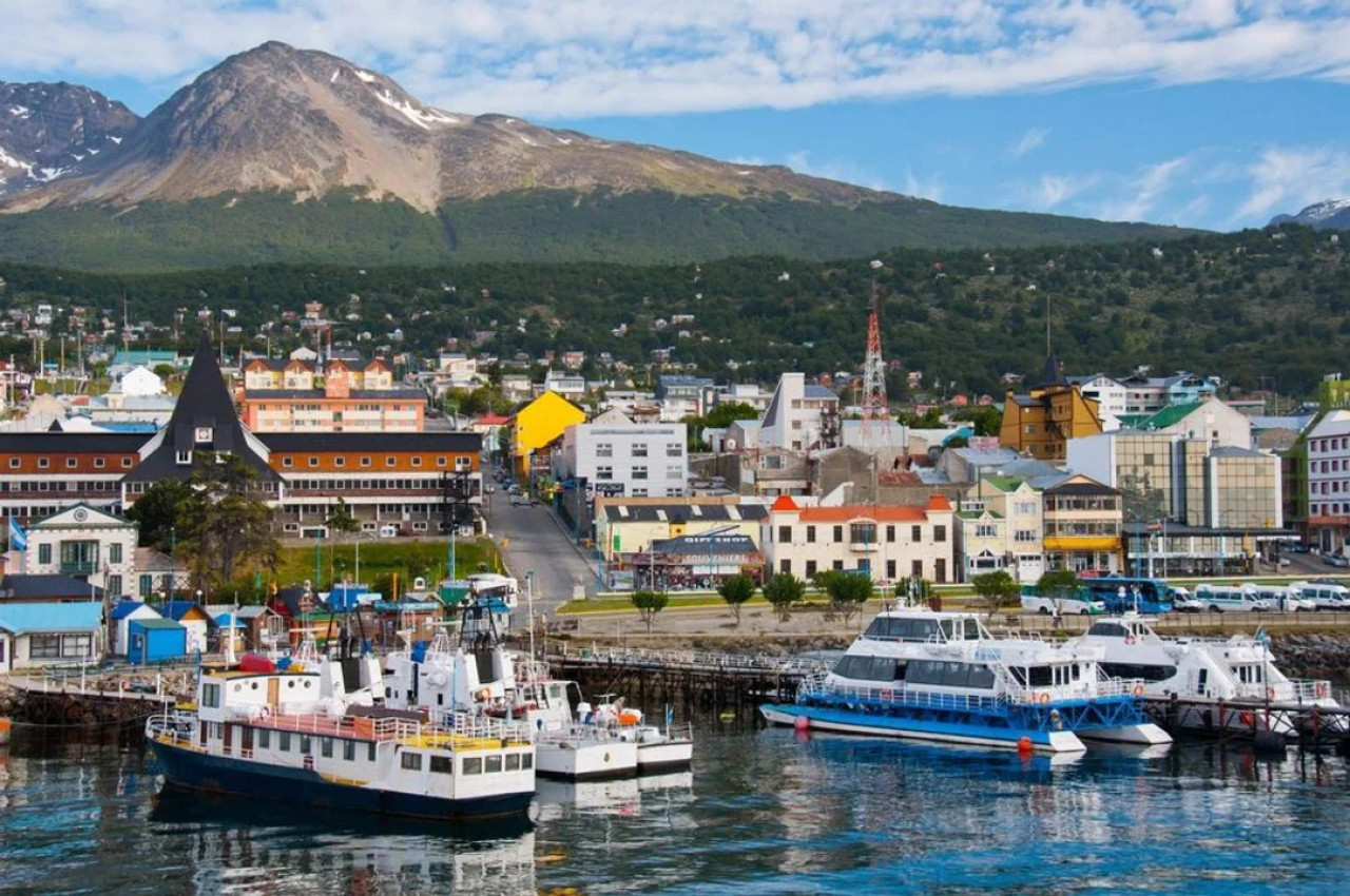 Ushuaia es uno de los destinos turísticos destacados por Rough Guides en la Argentina. Foto NA.