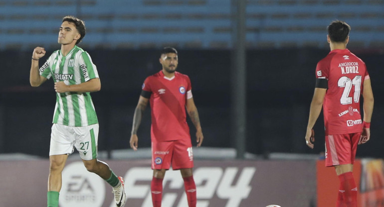 Copa Sudamericana, Racing de Montevideo vs. Argentinos Juniors. Foto: EFE.