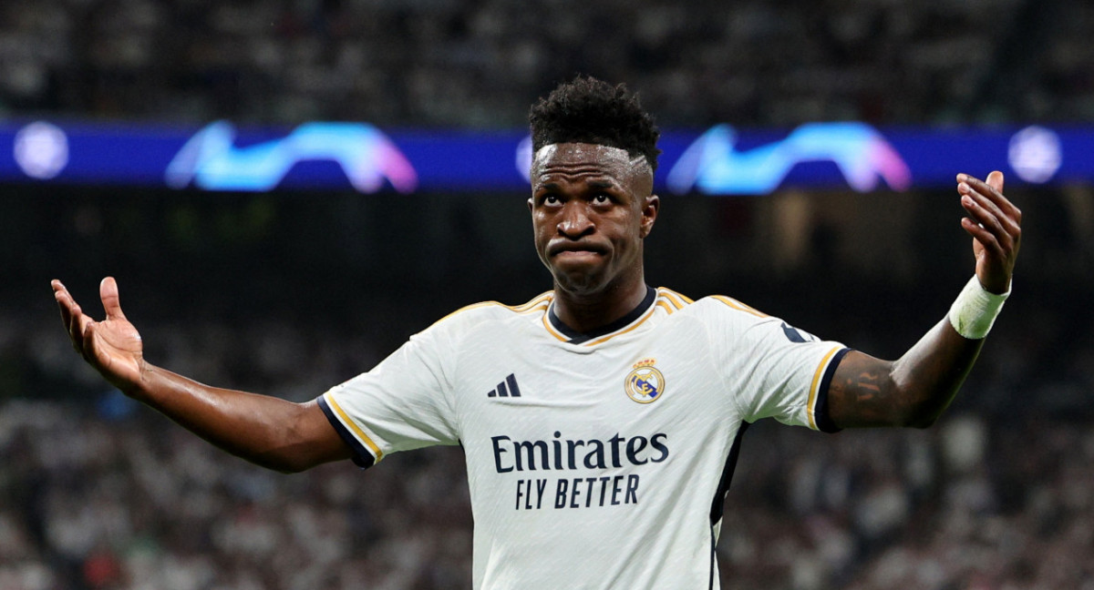 La gran actuación de Vinícius no fue suficiente para el Real Madrid. Foto: Reuters