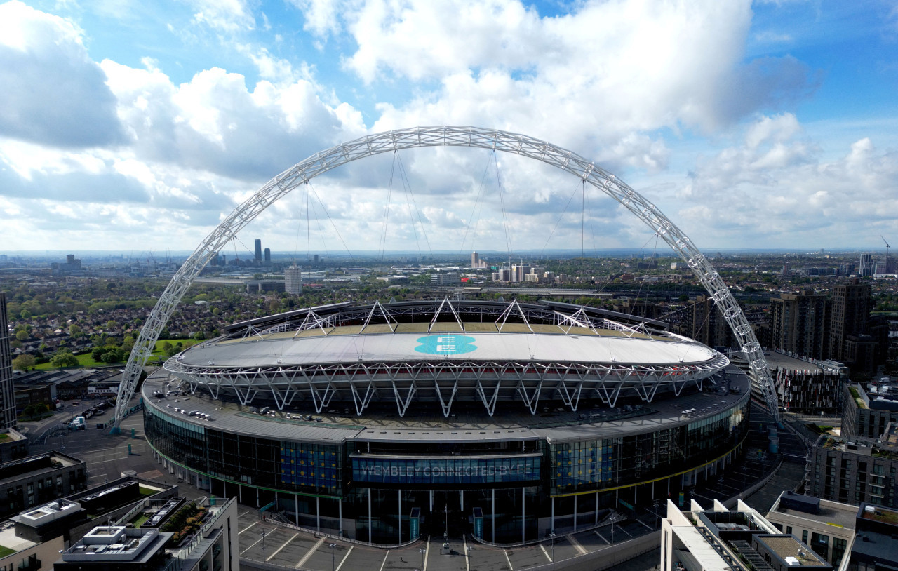 Wembley será el estadio de la final. Foto: Reuters