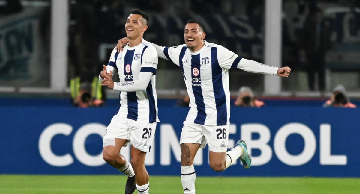 Copa Libertadores, Talleres vs. Barcelona de Ecuador. Foto: EFE.