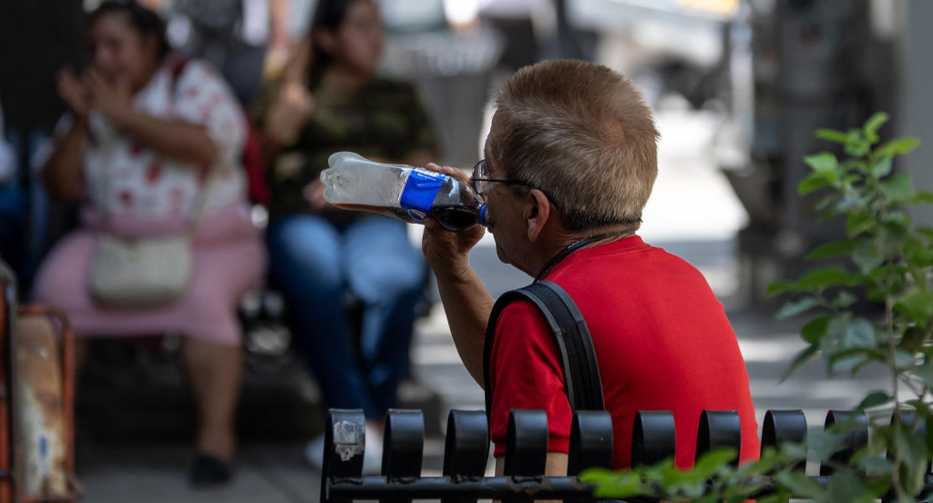 Ola de calor en México. Foto: EFE.