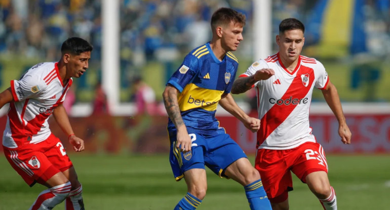 Boca y River, fútbol argentino. Foto: NA