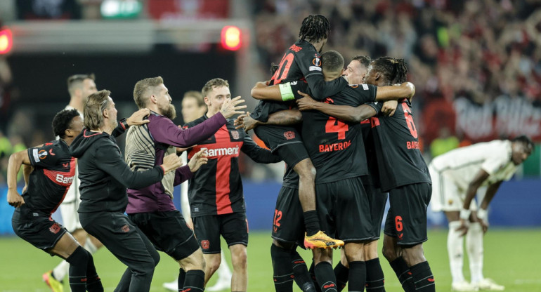 Bayern Leverkusen vs Roma, Europa League. Foto: EFE