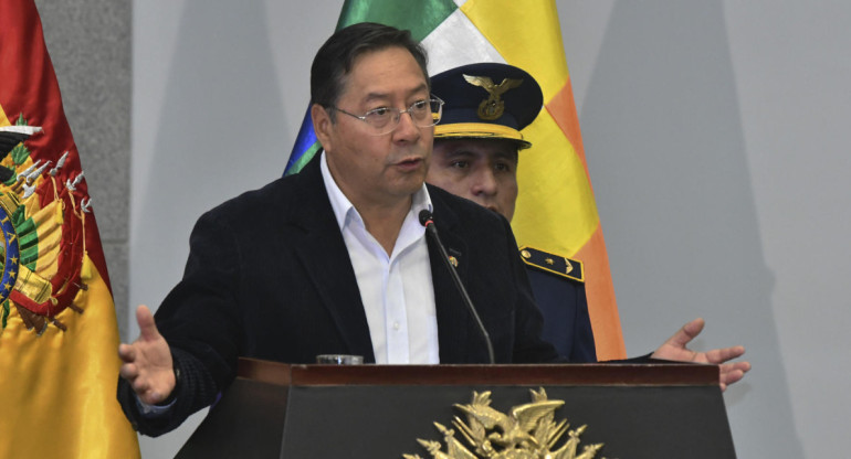 Luis Arce, Bolivia. Foto: EFE