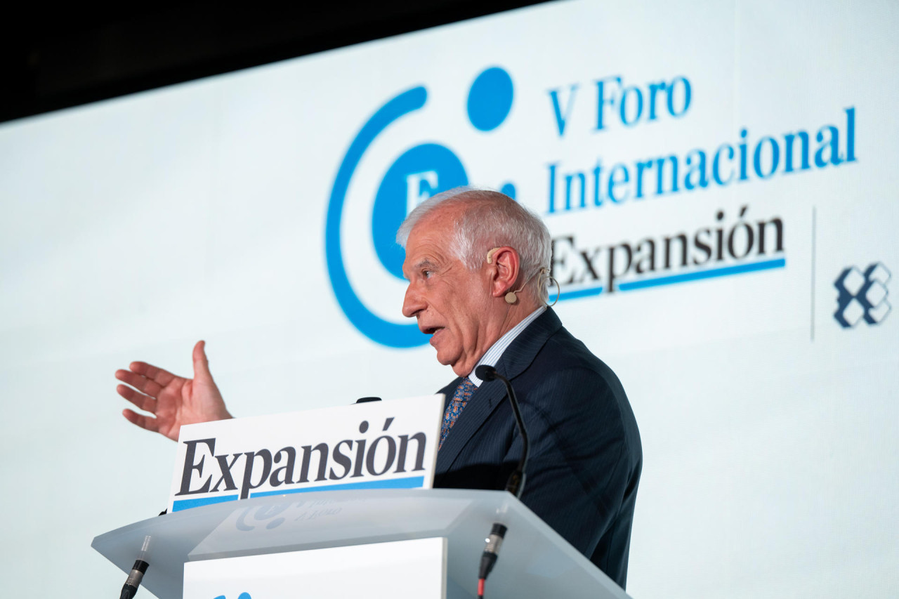 Josep Borrell, alto representante para la política exterior de la Unión Europea. Foto: EFE.