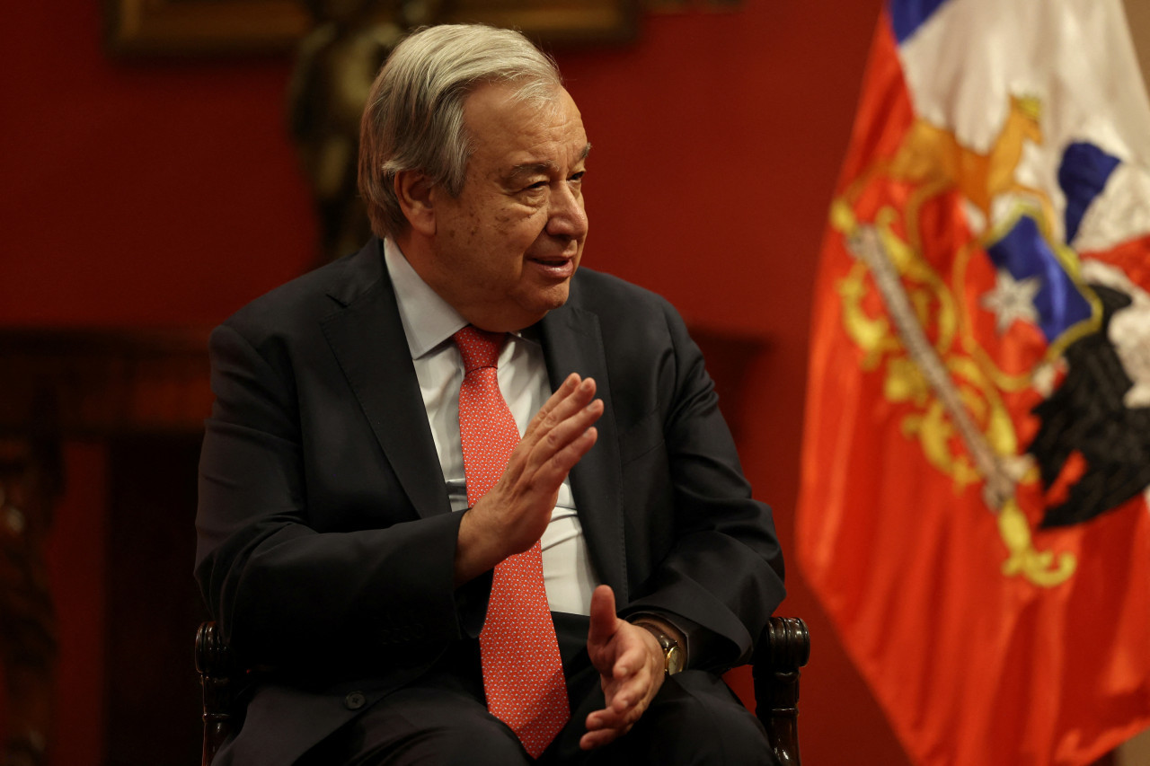 António Guterres. Foto: REUTERS.