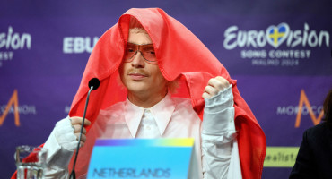 Joost Klein, participante holandés en Eurovisión 2024. Foto: Reuters.