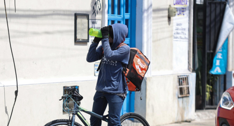 Ola de calor en México. Foto: EFE