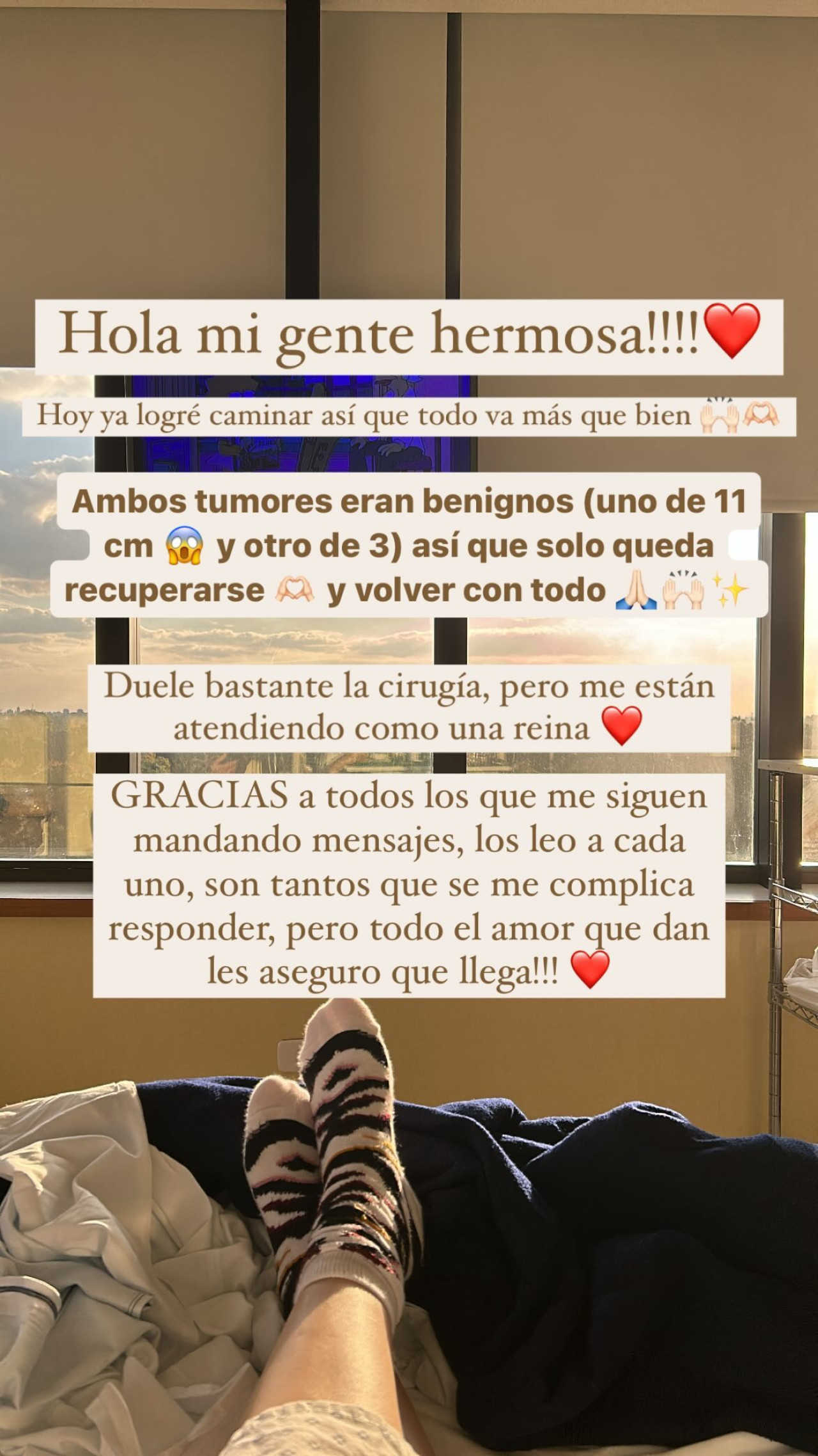 El mensaje de María Sol Ferrero. Foto: Instagram @solferrero_