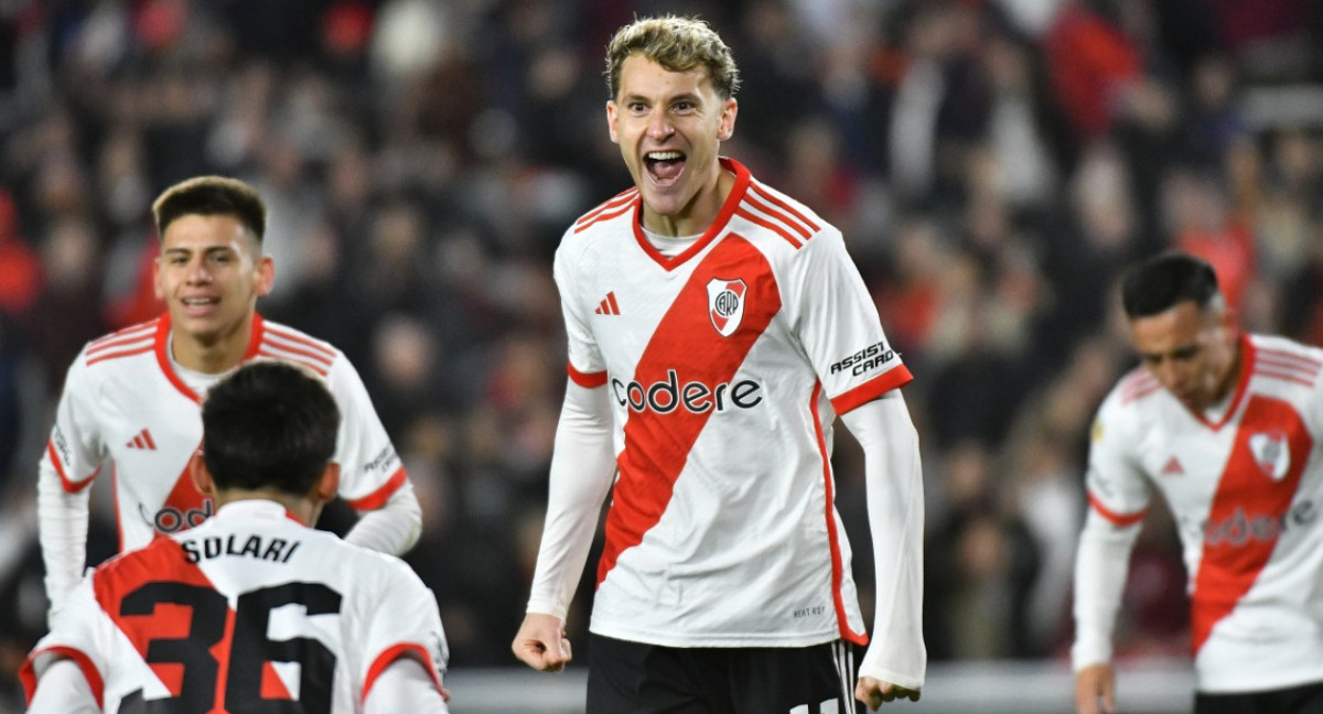 Facundo Colidio; River Plate vs. Central Córdoba. Foto: NA.