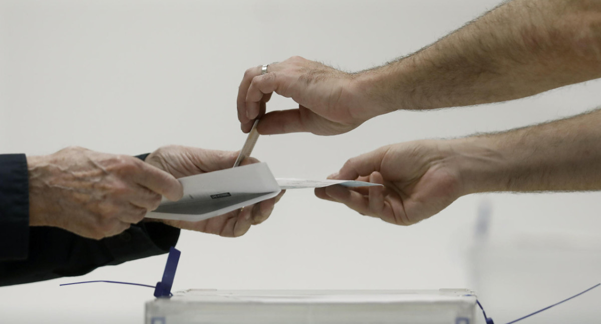 Elecciones en Cataluña. Foto: EFE.