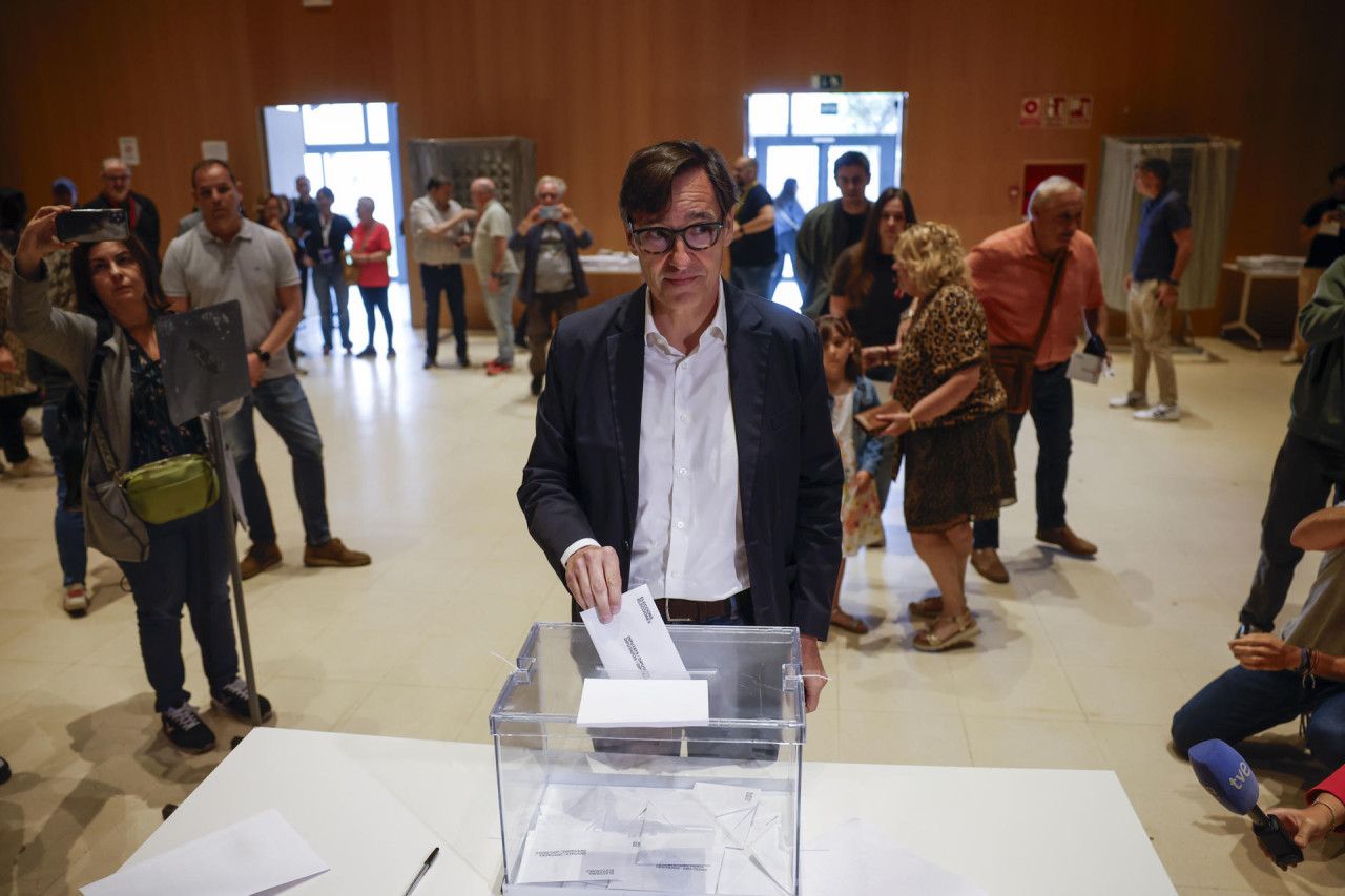 Elecciones en Cataluña, candidato del PSOE. Foto: EFE.