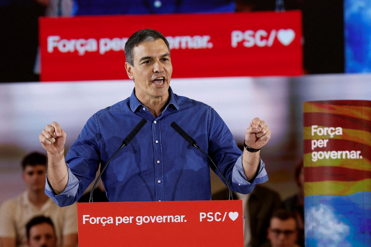 Pedro Sánchez, presidente de España. Foto: Reuters.