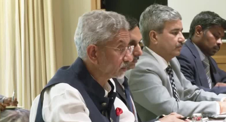 Jaishankar, minsitro de Exteriores indio. Foto: Reuters.