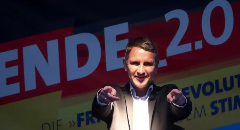 Björn Höcke, político alemán. Foto: Reuters